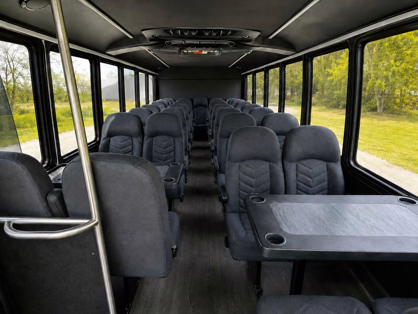 20 passenger minibus inside