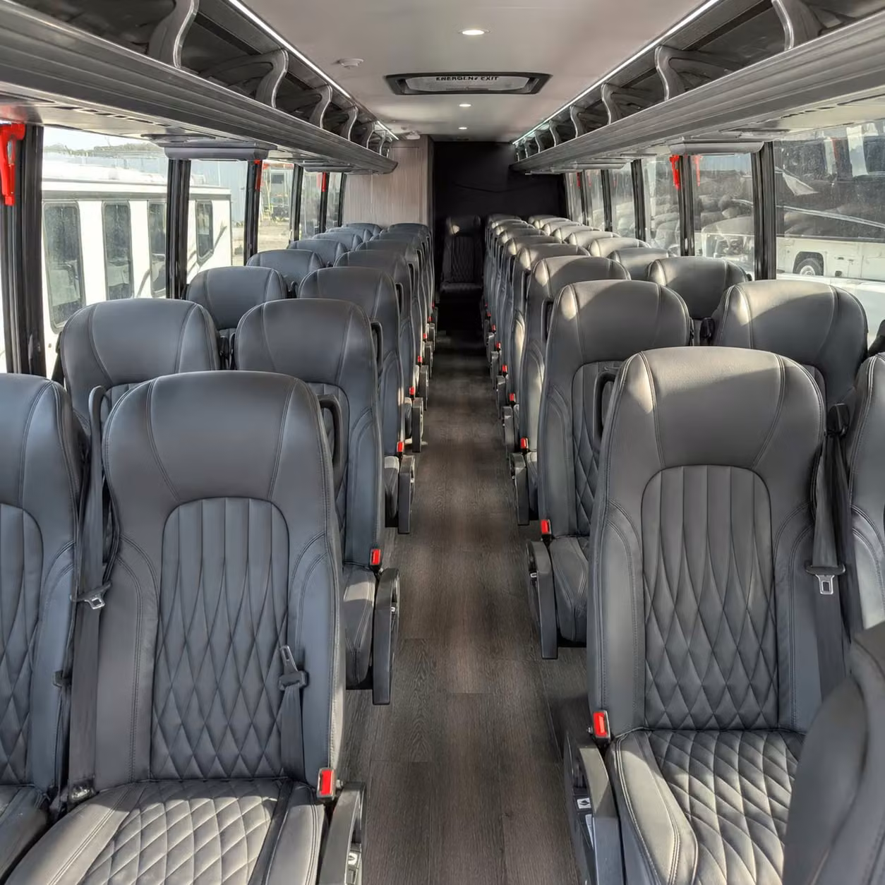 35 passenger minibus inside