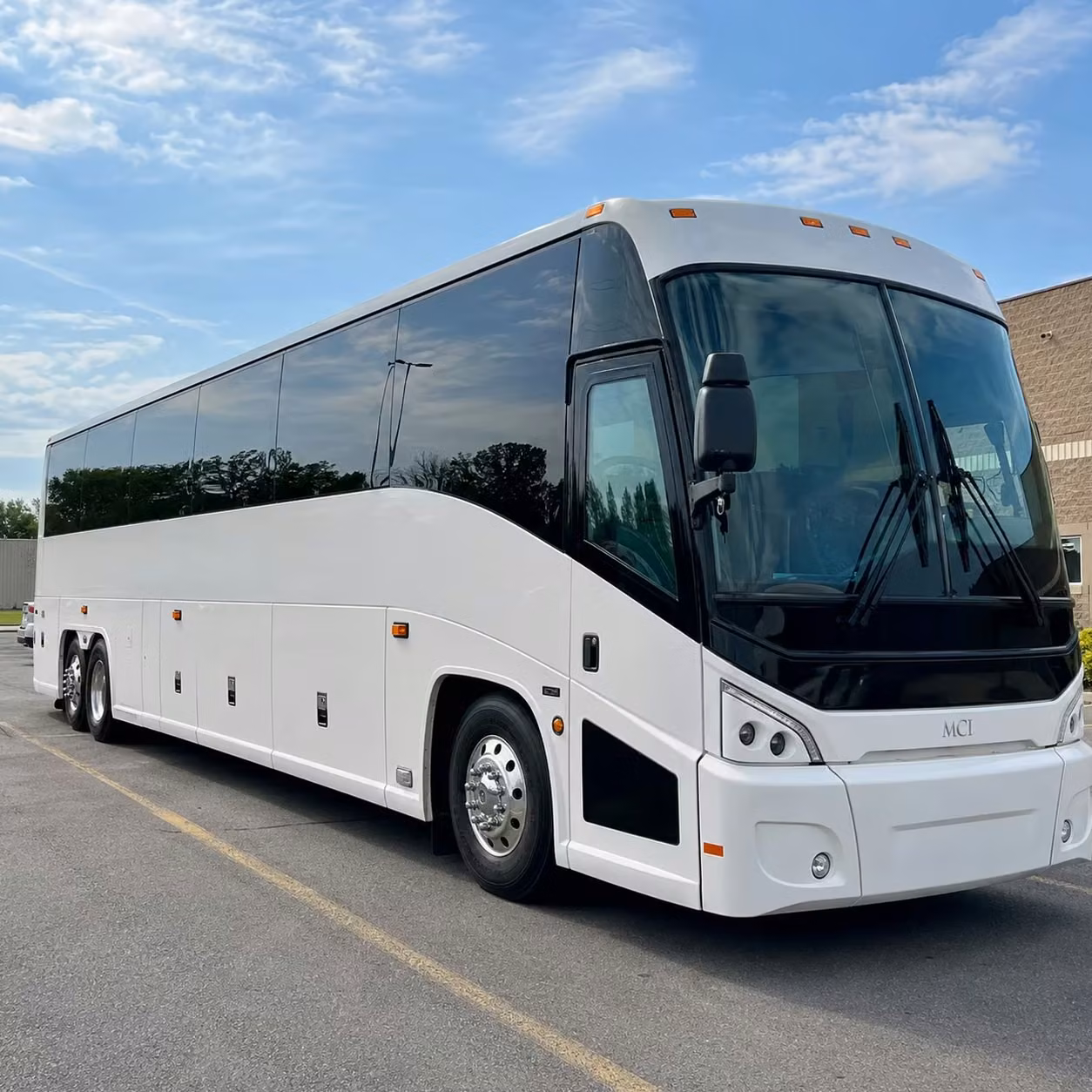 56 passenger charter bus