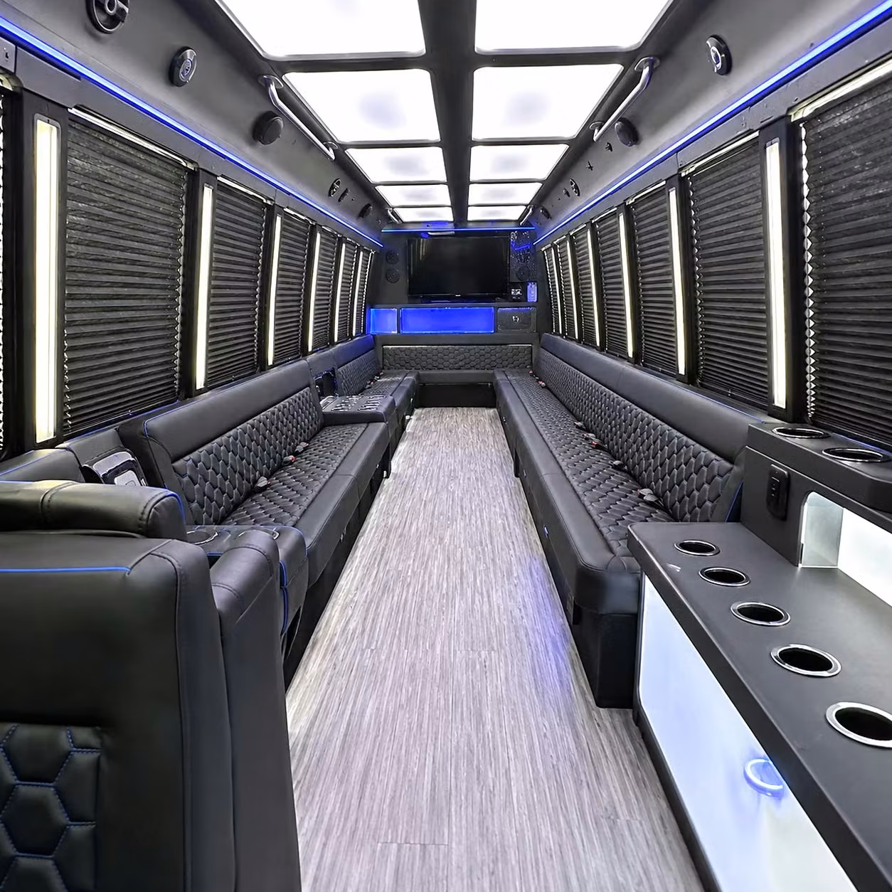 party bus interior