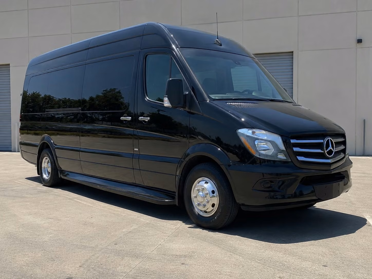 sprinter van with driver